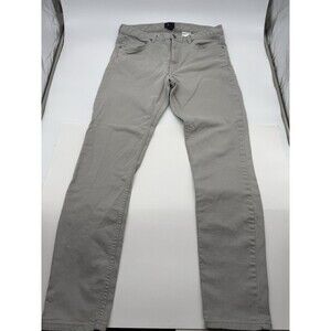 H&M Light Gray Skinny Fit Jeans Womens 34 Denim